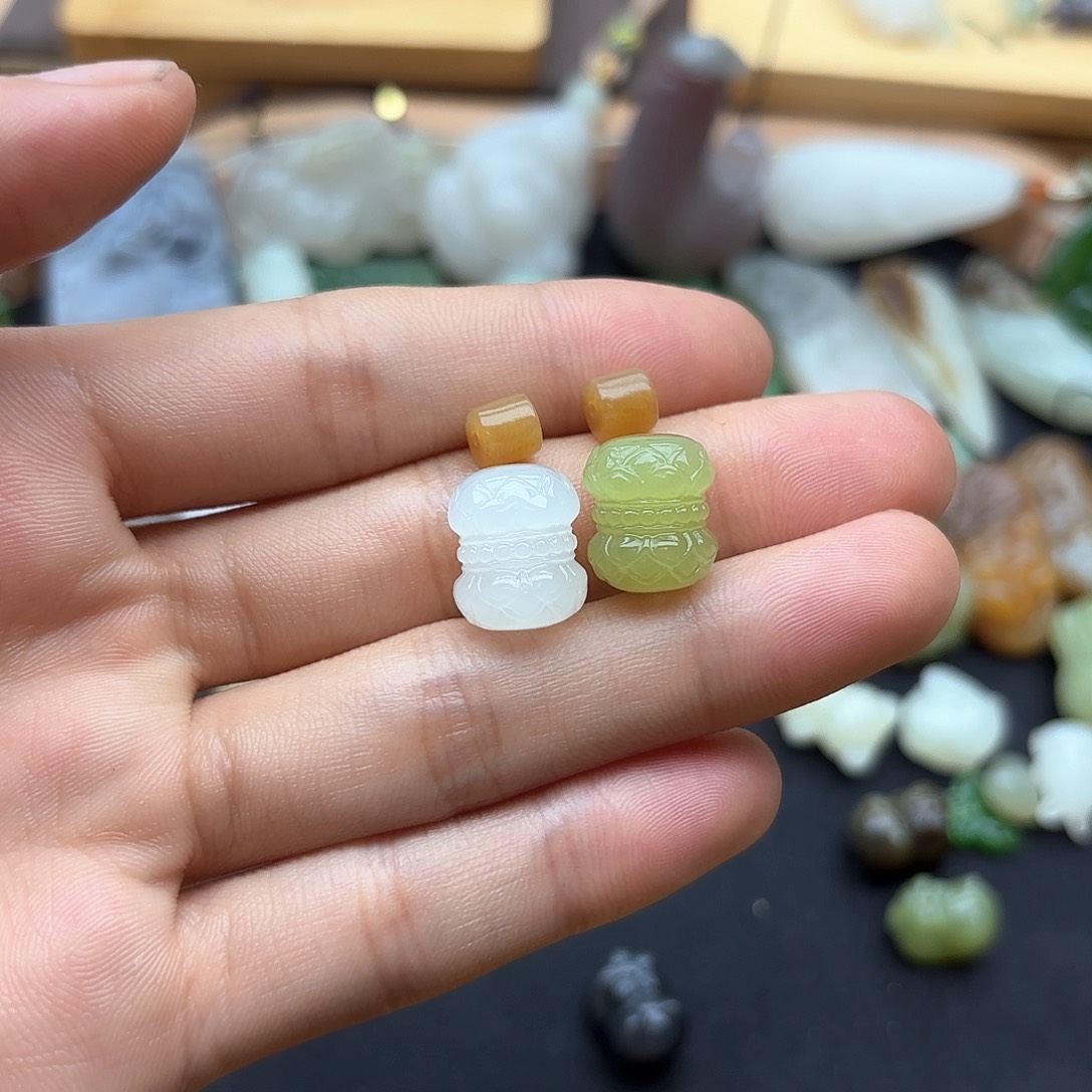 和田玉颈饰未镶嵌?*拍一发一