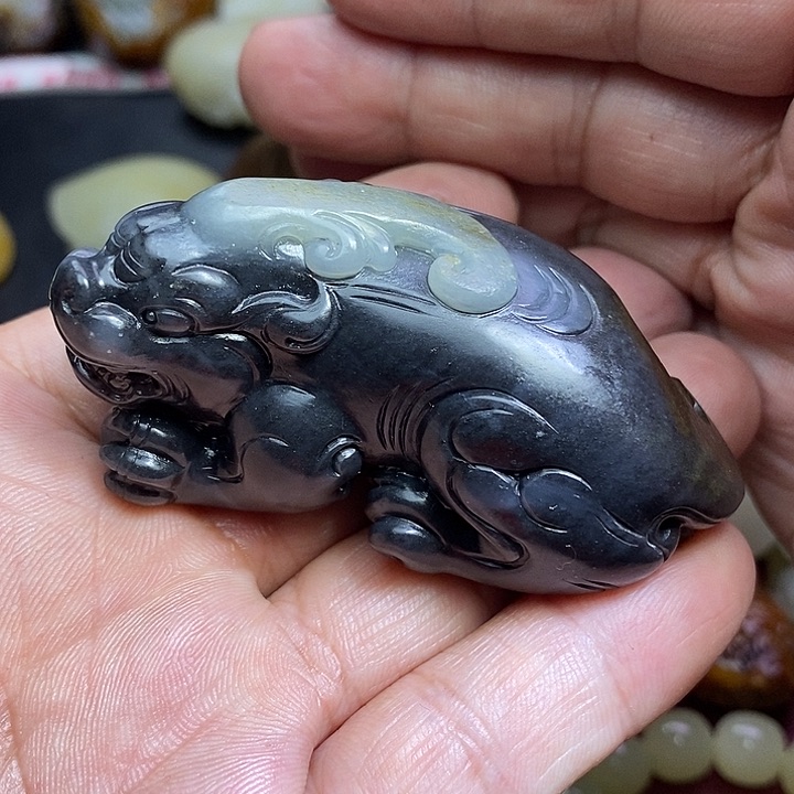 和田玉吊坠(不含链)未镶嵌钰*