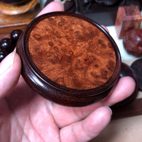 檀香紫檀（小叶紫檀）底座