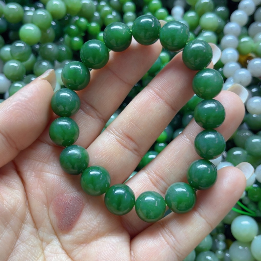 和田玉手链未镶嵌