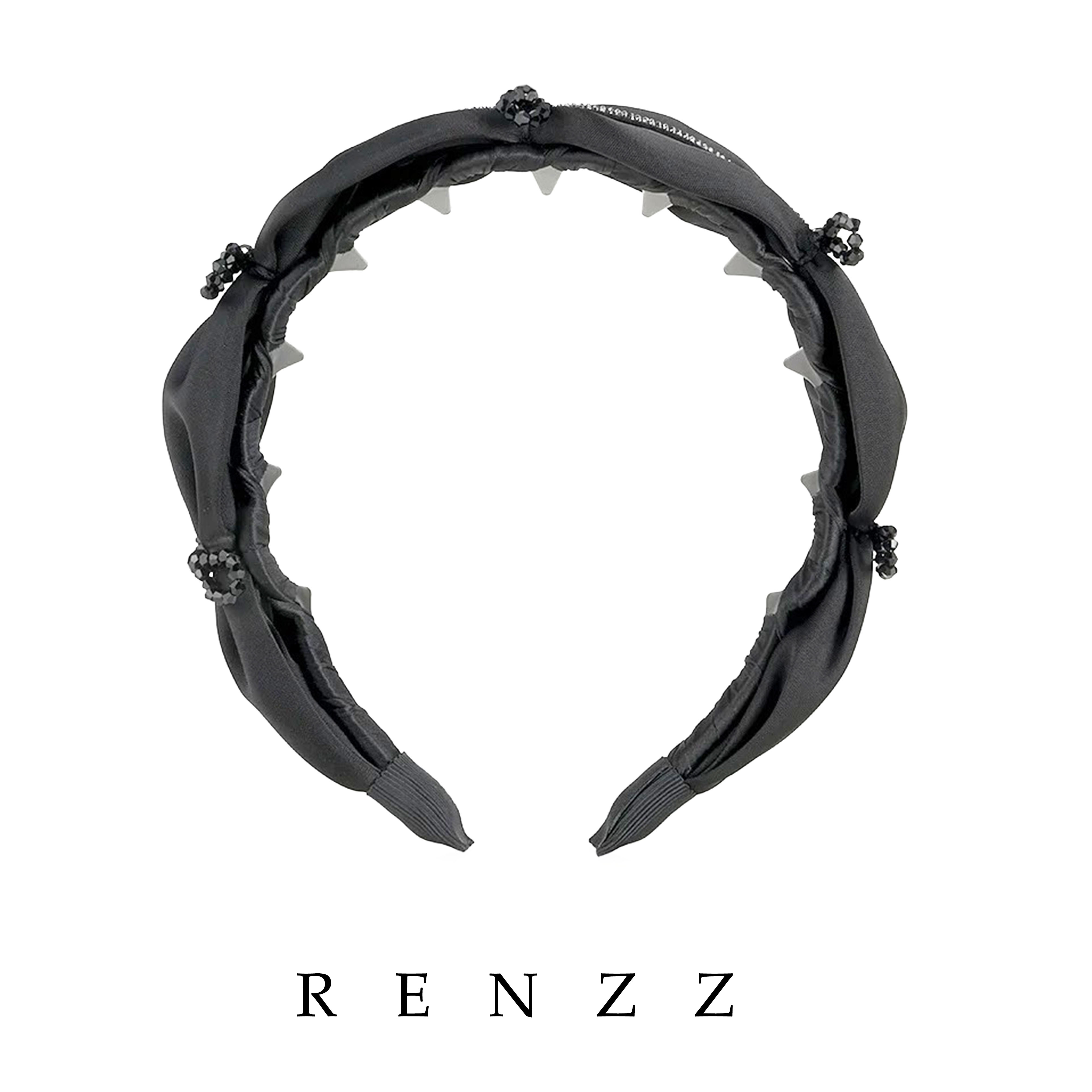 8378 黑色蝴蝶结发箍