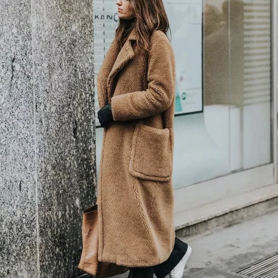 99新 MaxMara 驼色泰迪熊大衣 36码 GM001604