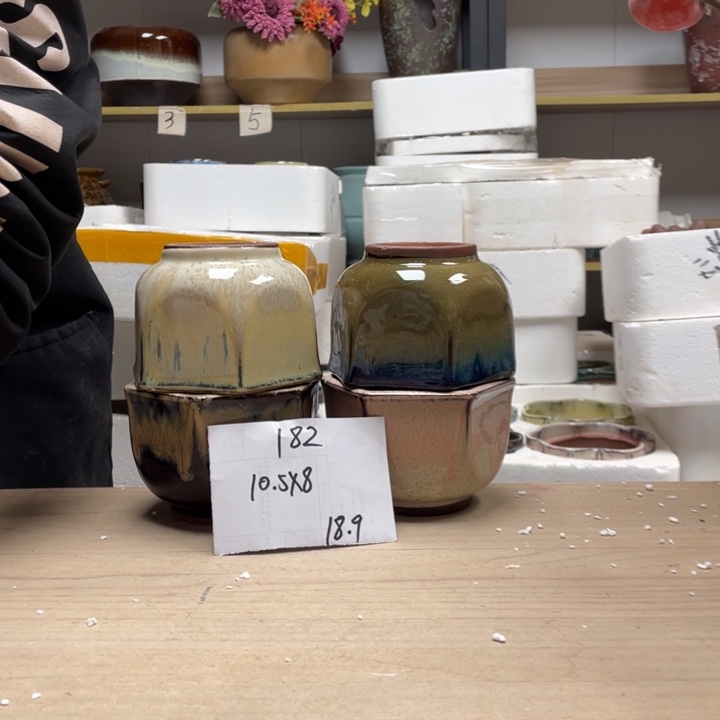 粗陶多肉花盆微瑕182