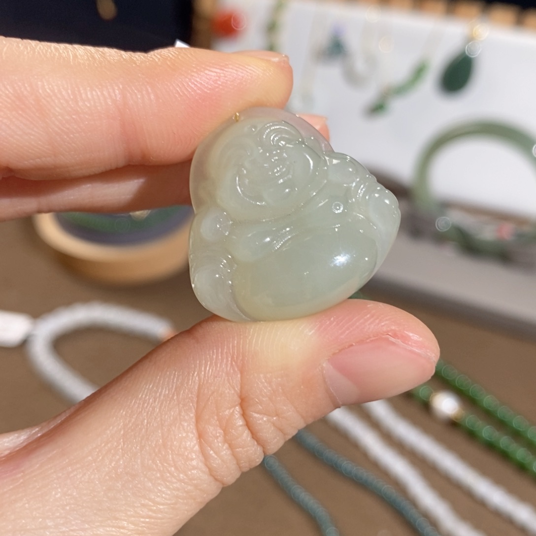 和田玉颈饰未镶嵌cs