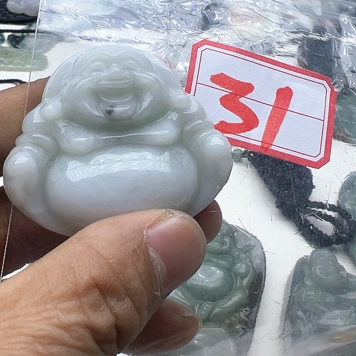 翡翠颈饰未镶嵌天然缅甸翡翠吊坠