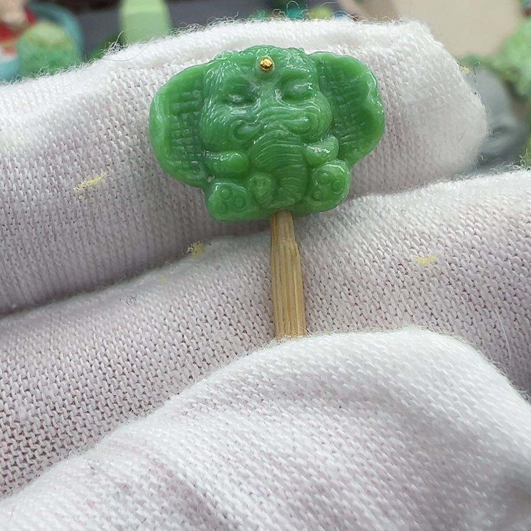 绿松石菜籽黄绿松石Z未镶嵌