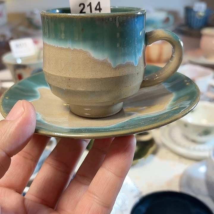 瓷片沟壑置身咖啡，高赫至山咖啡杯