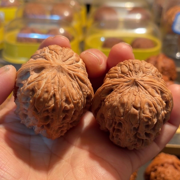 文玩核桃把件门墩肚47