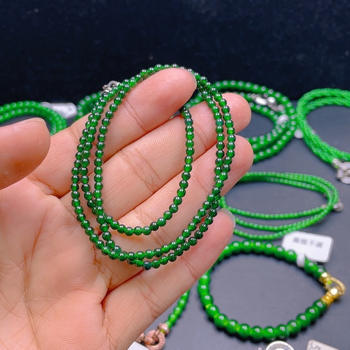 颈饰未镶嵌翡翠A货卡3