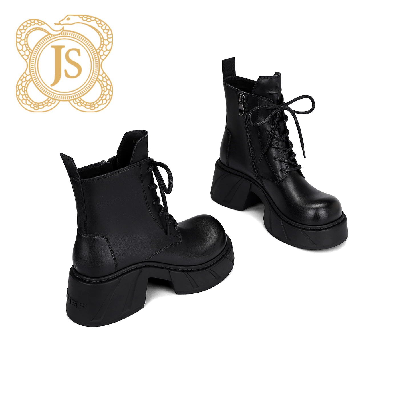 已开价，9616X8596交叉绑带又酷又飒大厚底2025爆款马丁短靴百搭