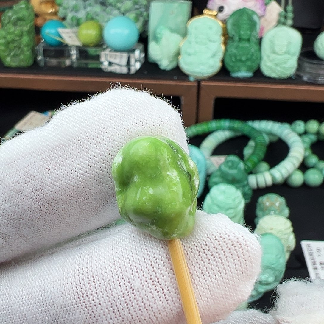 绿松石未镶嵌绿松石主播璐璐