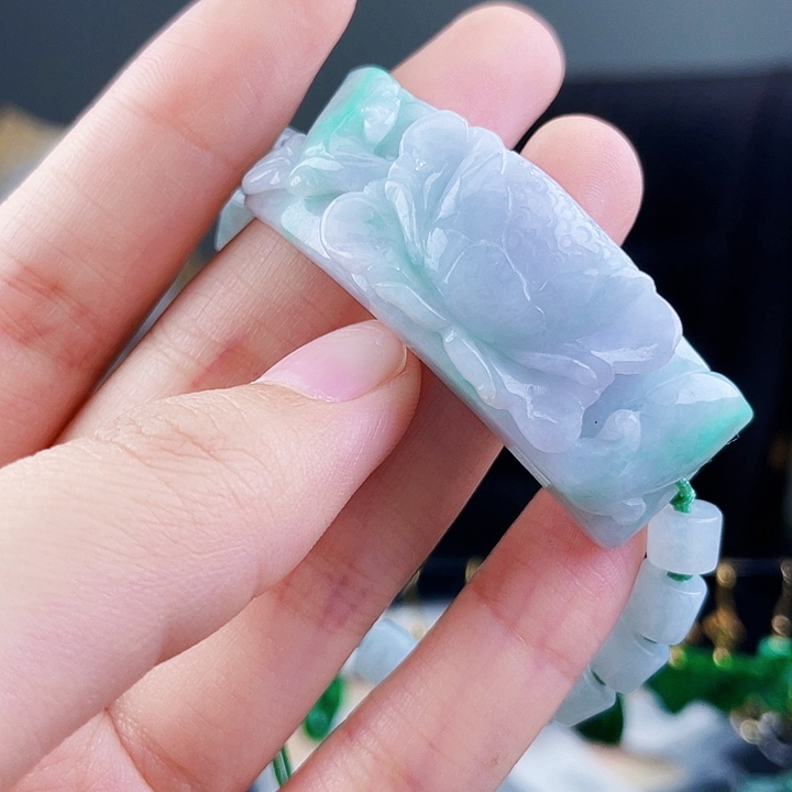 翡翠手链未镶嵌饰品