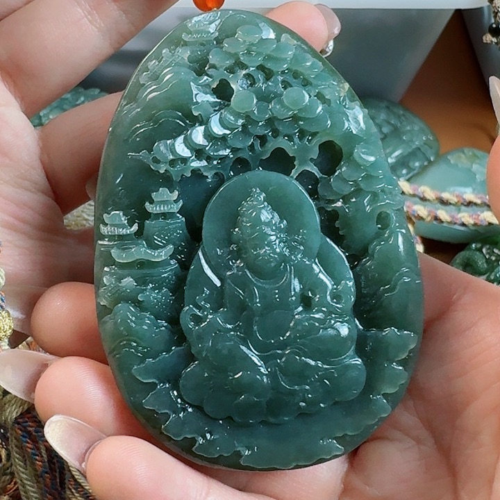 和田玉把件未镶嵌