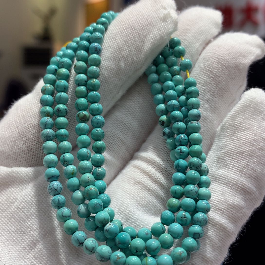 绿松石长链未镶嵌