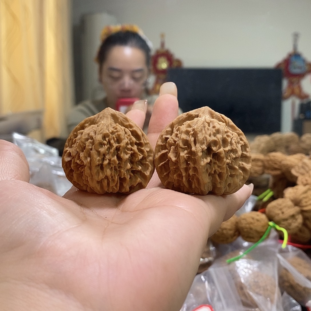 把件文玩核桃41皇冠狮子头