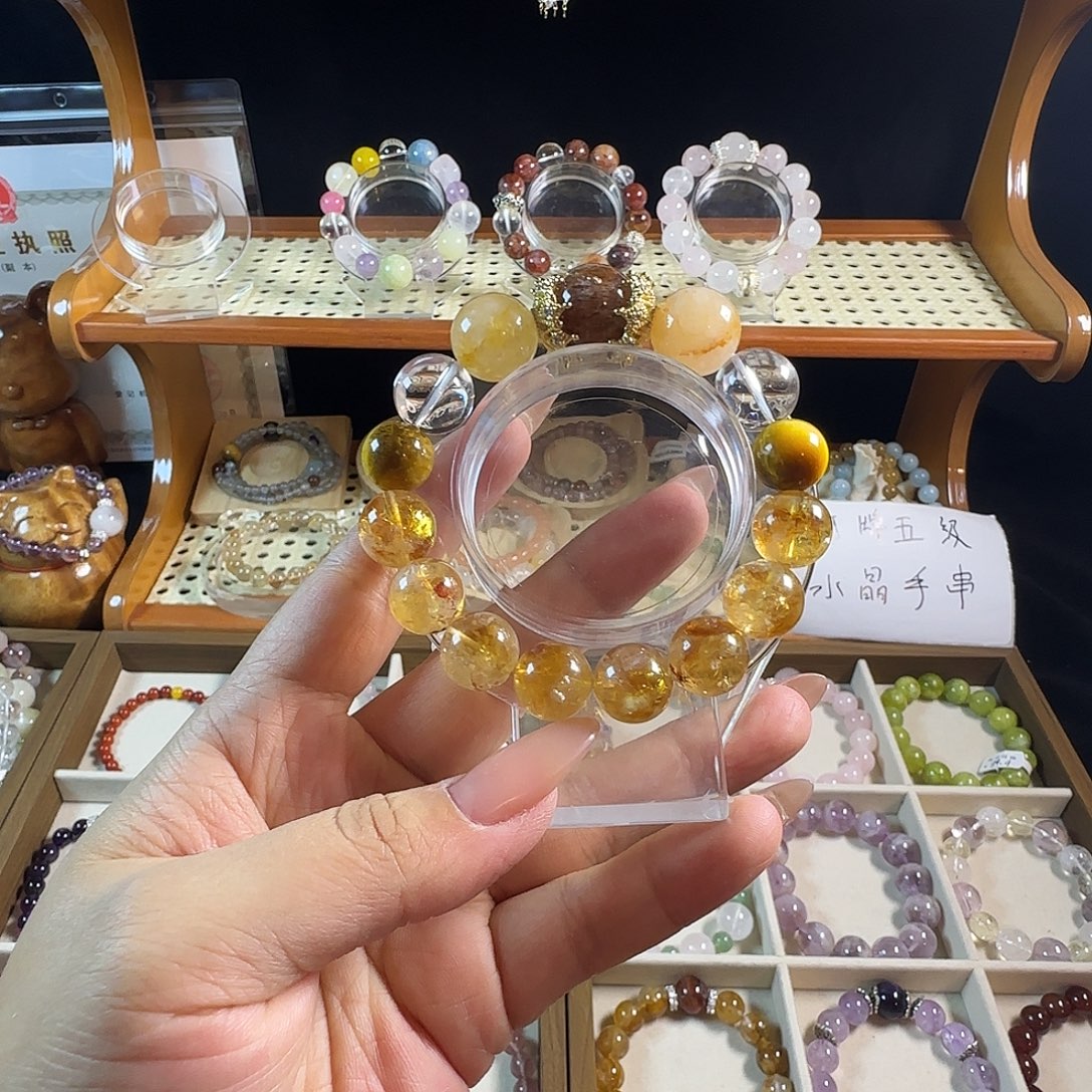 银S925镶嵌手链水晶