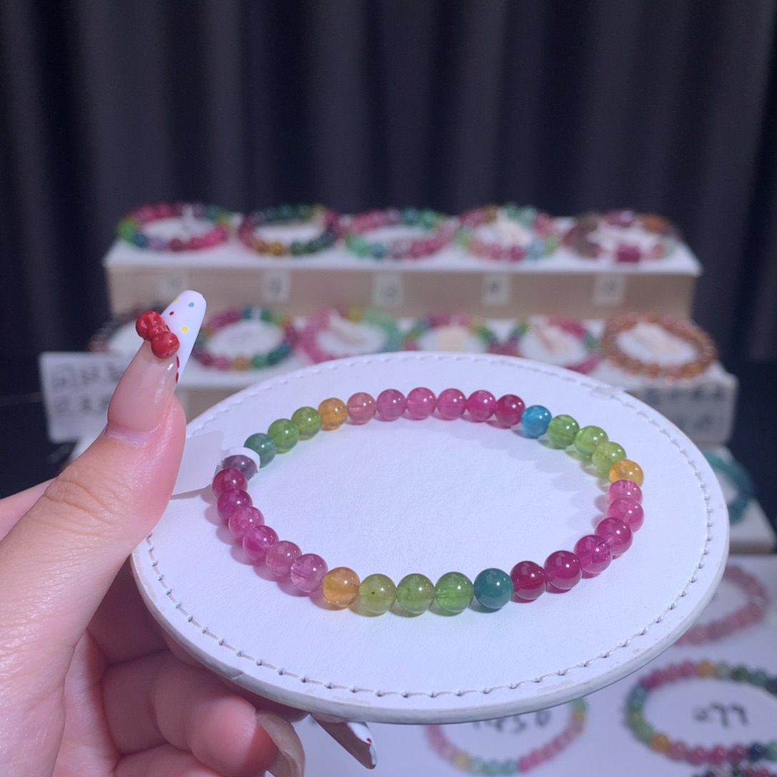 碧玺手链未镶嵌碧玺