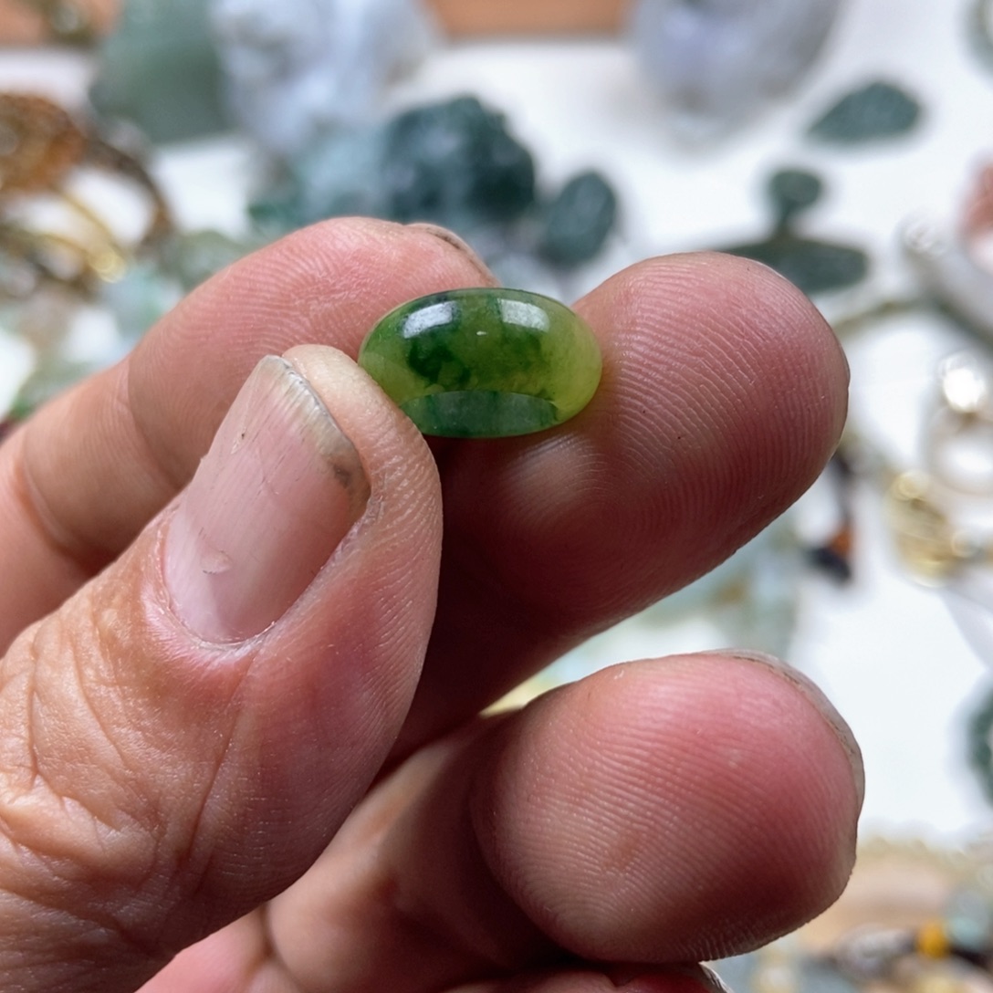 颈饰未镶嵌翡翠缅甸天然翡翠