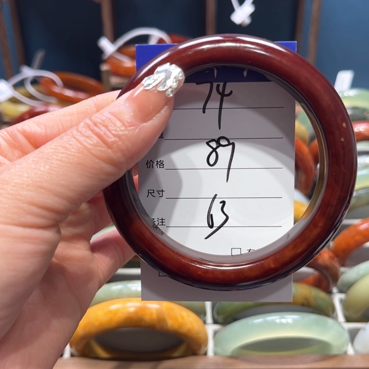 蛇纹石玉手镯未镶嵌哈**…