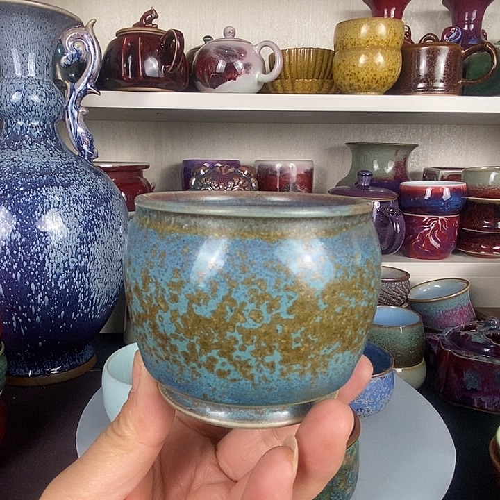茶盏中国神后钧瓷茶具