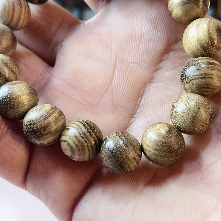 阴沉木手串/手链印尼达拉干虎皮纹