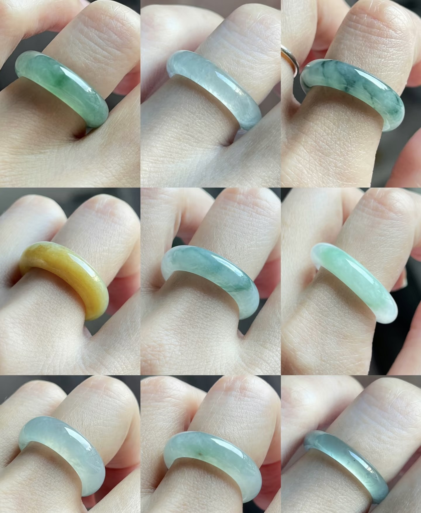  一物一拍缅甸戒圈专用链接按主播提示去拍