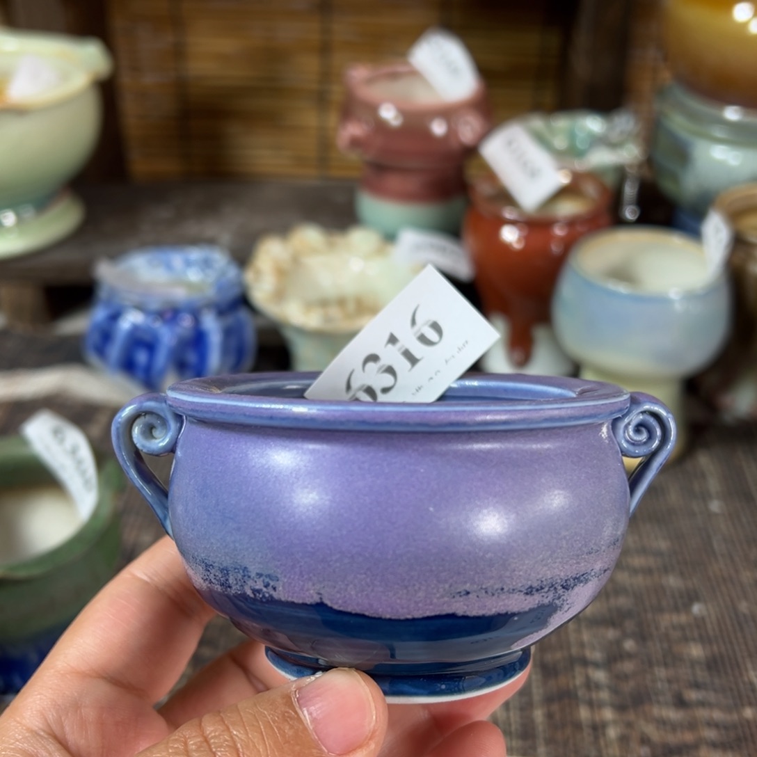 红陶景德镇手工花盆