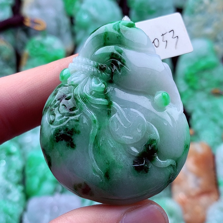 翡翠吊坠(不含链)未镶嵌