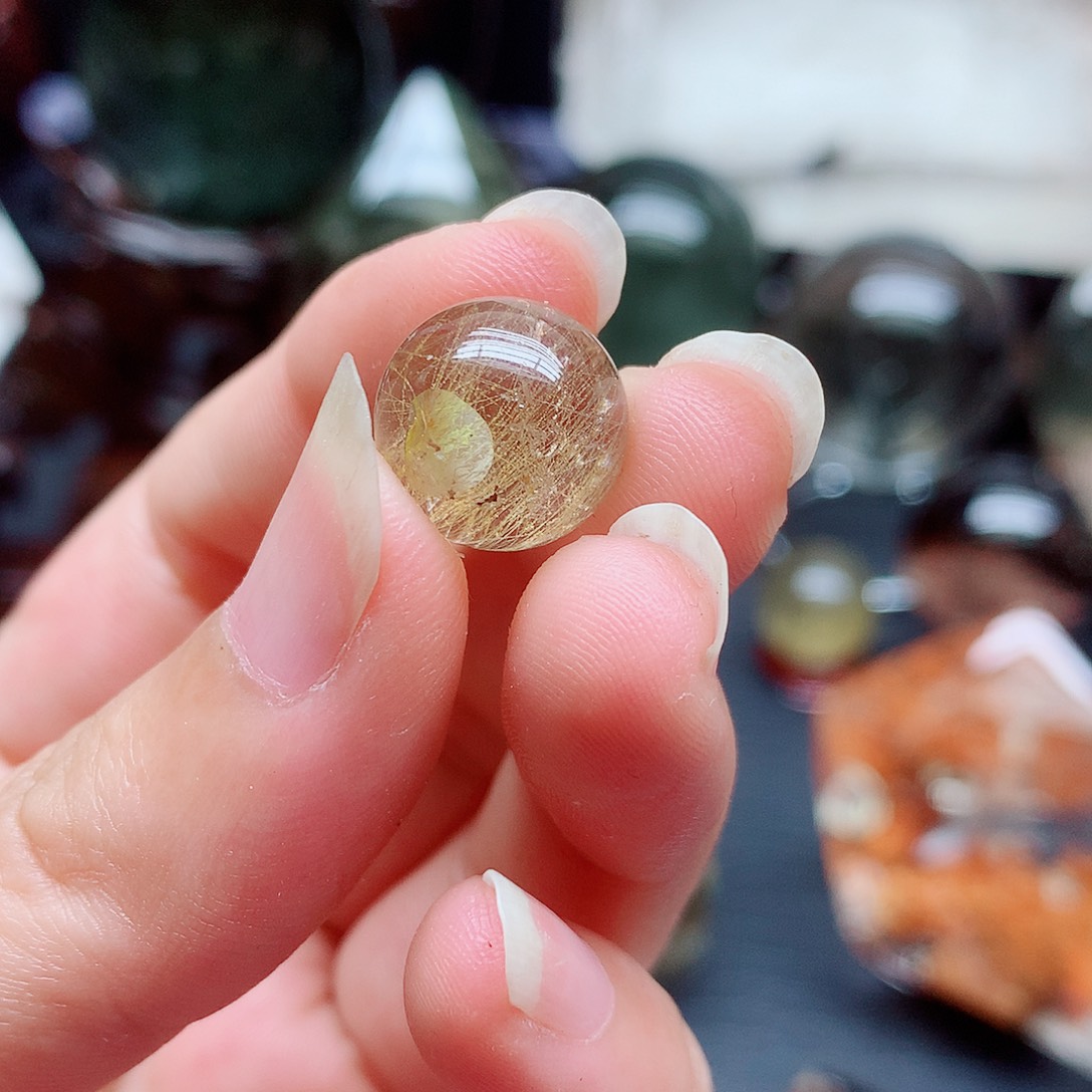 微***吹未镶嵌珠宝半成品水晶