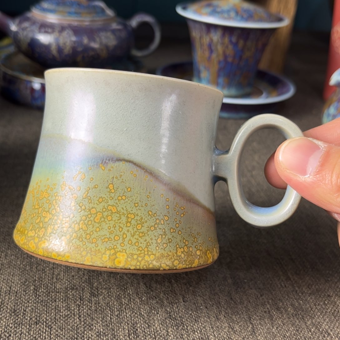 壶神后钧瓷原矿釉发色36