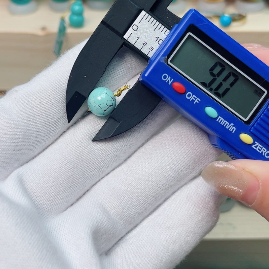 绿松石圆珠未镶嵌