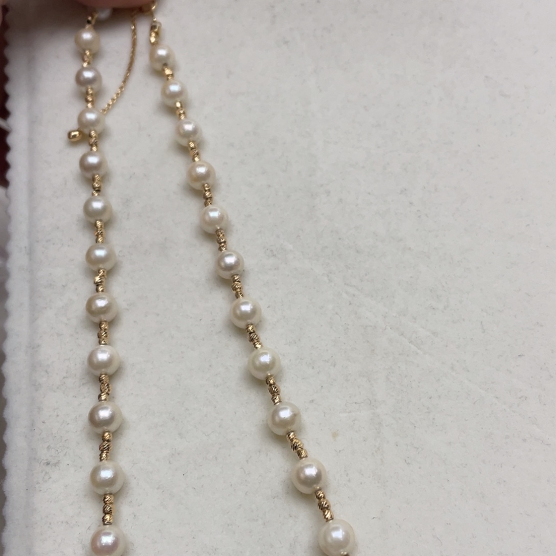 颈饰海水珍珠银S925镶嵌