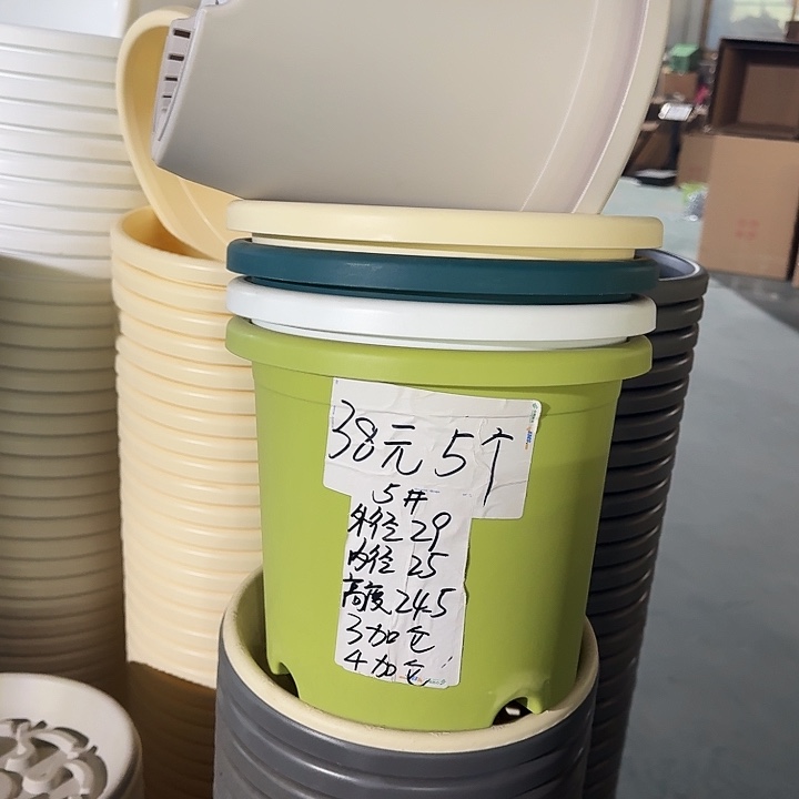 四季5#口径29果绿10个无托