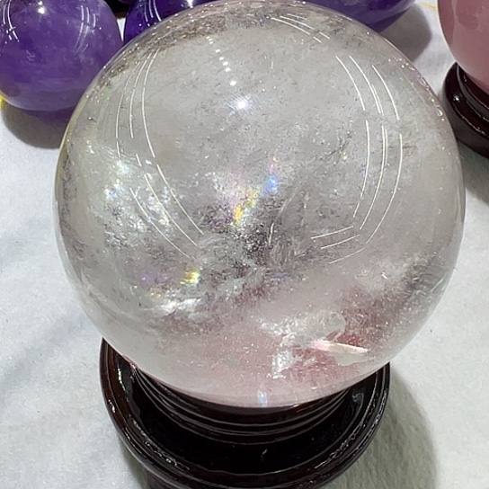 水晶摆件未镶嵌8.9厘米