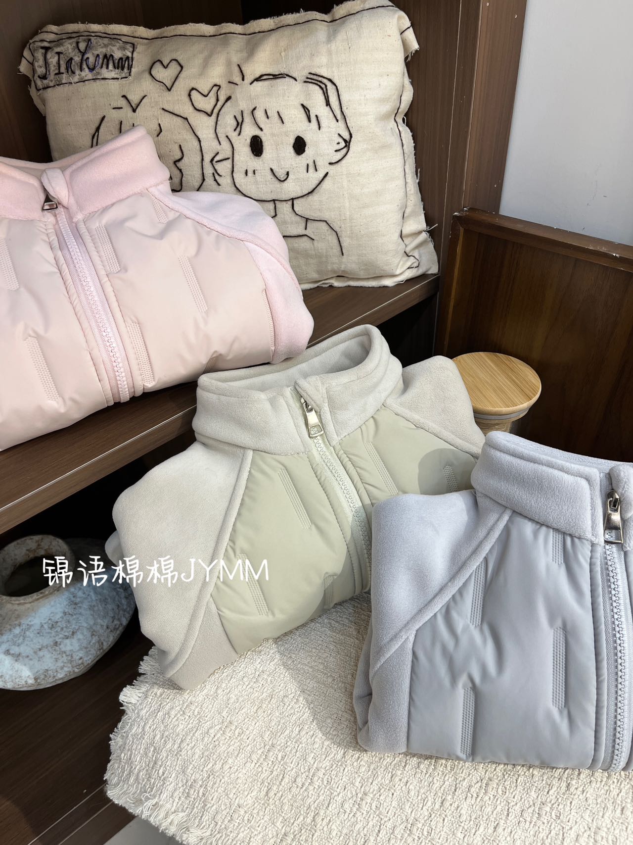 锦语棉棉冬季神器——摇粒绒防水外套