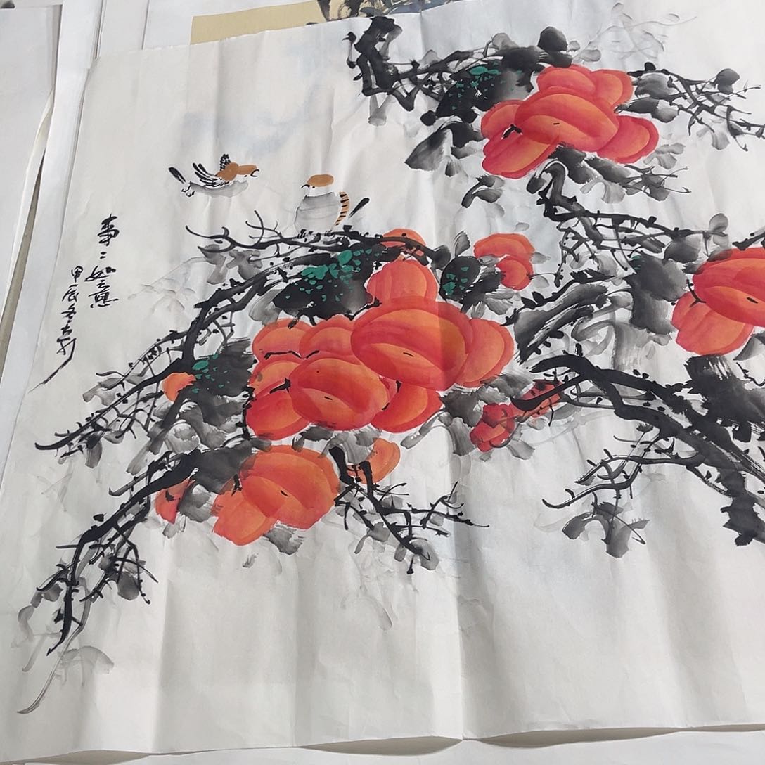 姜奇老师花鸟作品68×68