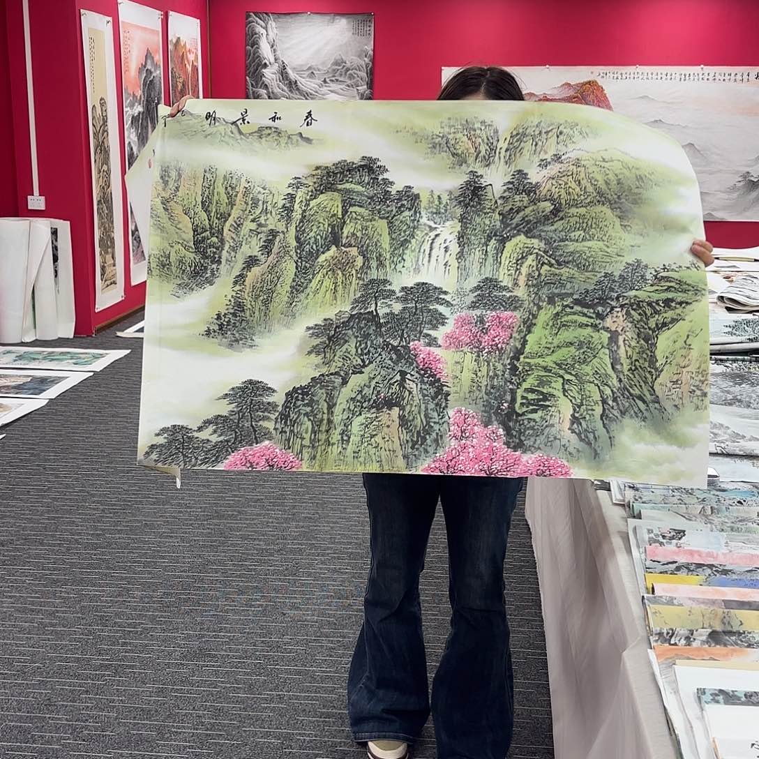 国画国画作品纯手绘