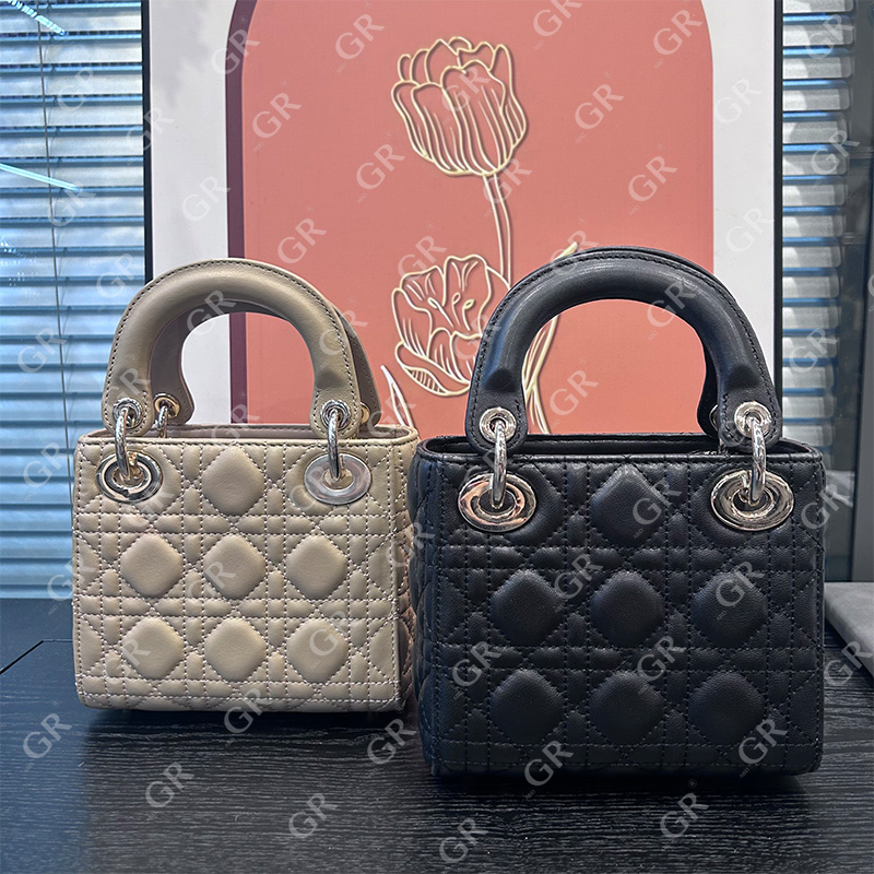 ABDGR【小羊皮菱格D】进口小羊皮手工重工高版本A028-竖版