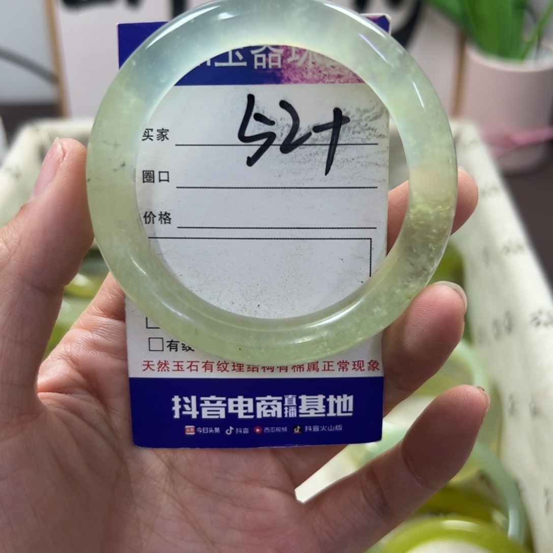 蛇纹石玉手镯未镶嵌298