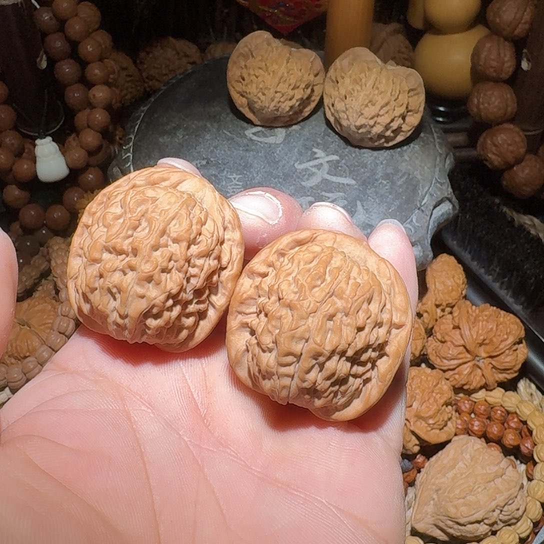核桃36尺全品莲花虎头