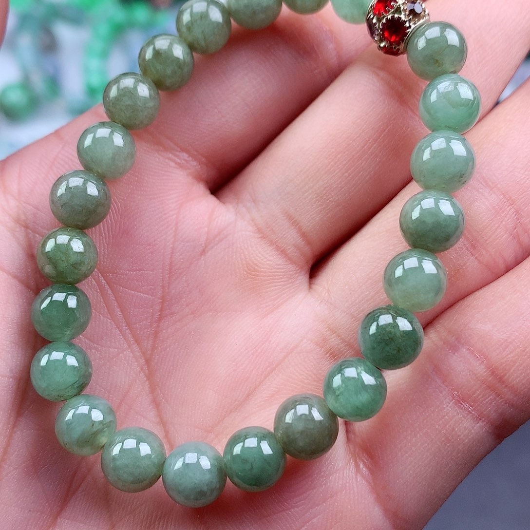 未镶嵌手链翡翠手串