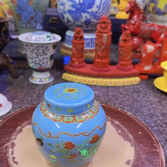 瓷片摆件家居设计的