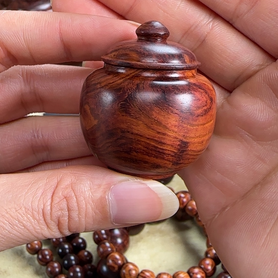 黄花梨/降香黄檀品相罐 手把件