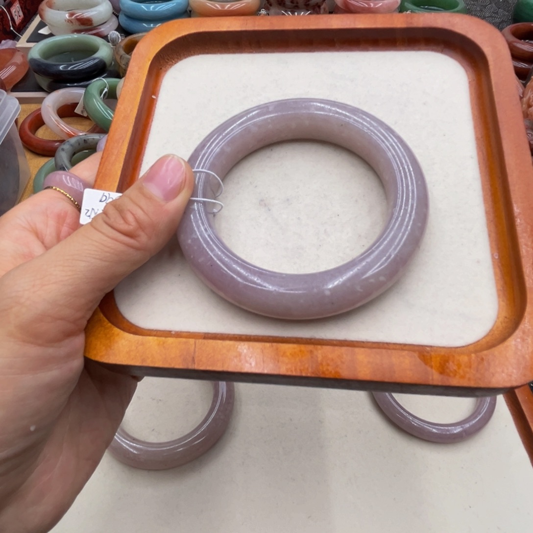 石英质玉未镶嵌圈口55