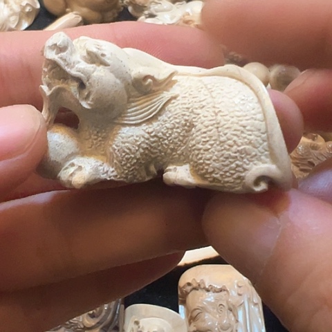 天然猛犸象牙瑕疵品