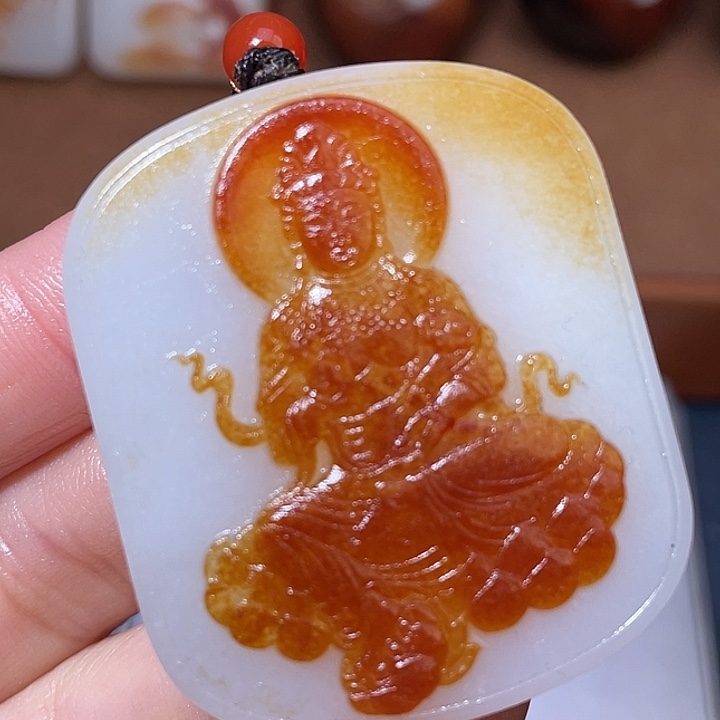 和田玉未镶嵌颈饰X7