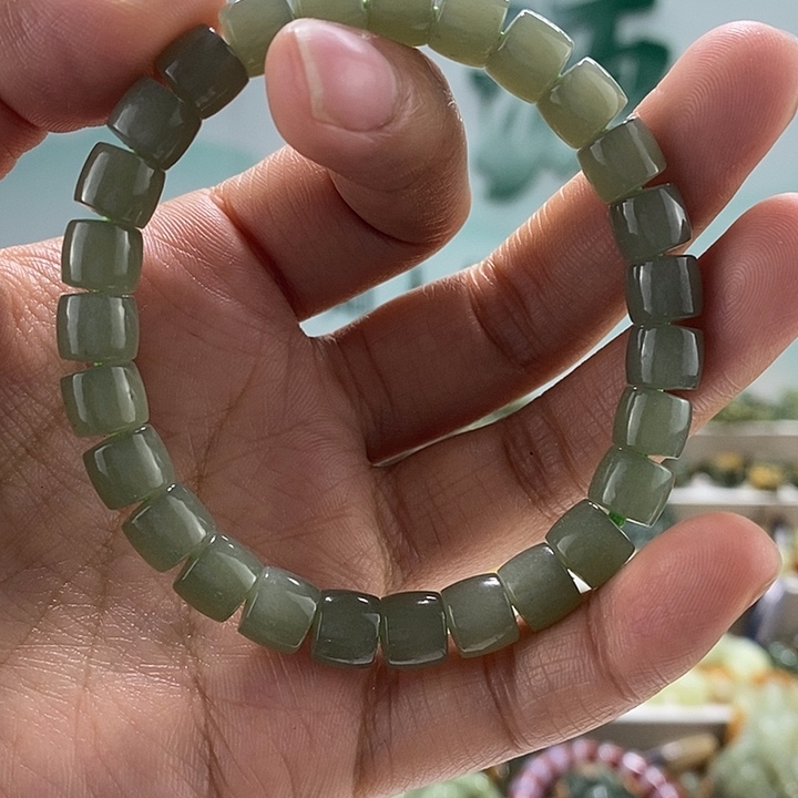 和田玉手链未镶嵌多样性随机发一串