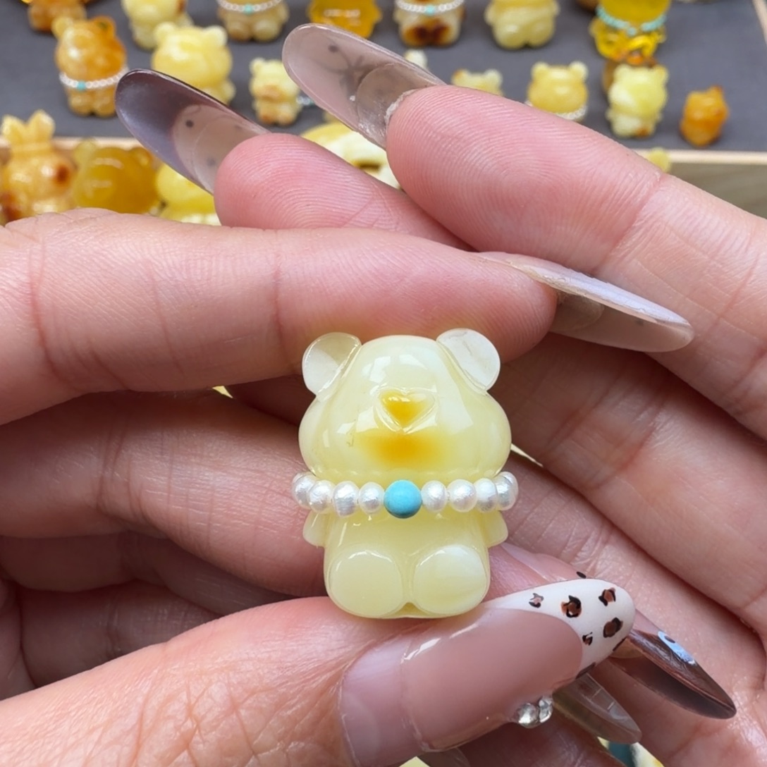 琥珀未镶嵌裸石蜜蜡