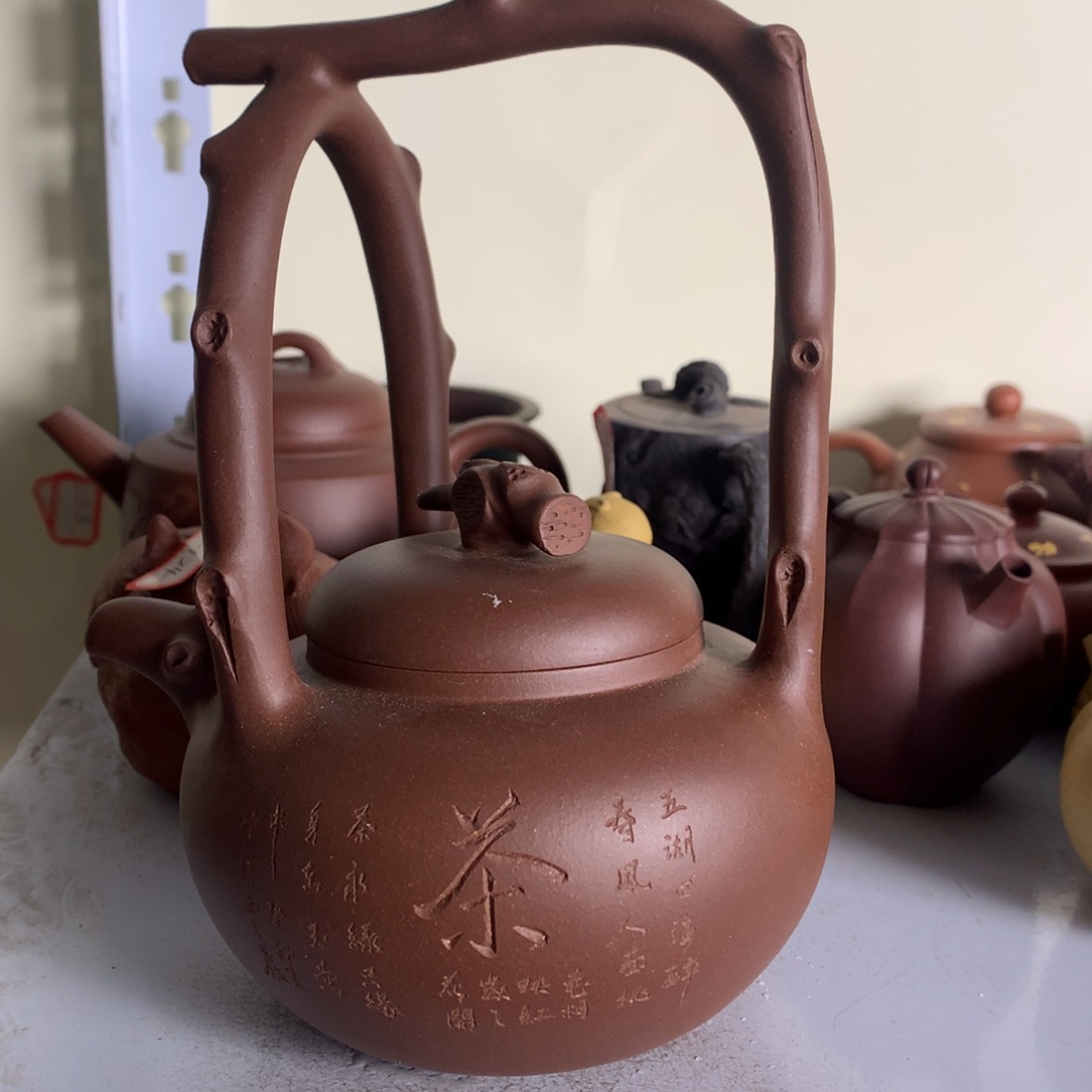 紫砂茶壶原矿手工40