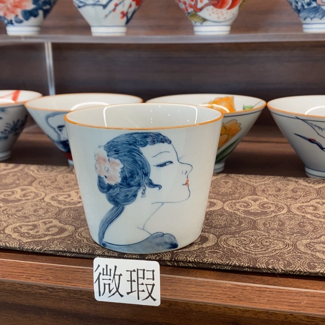 釉下彩手工绘制手工绘制